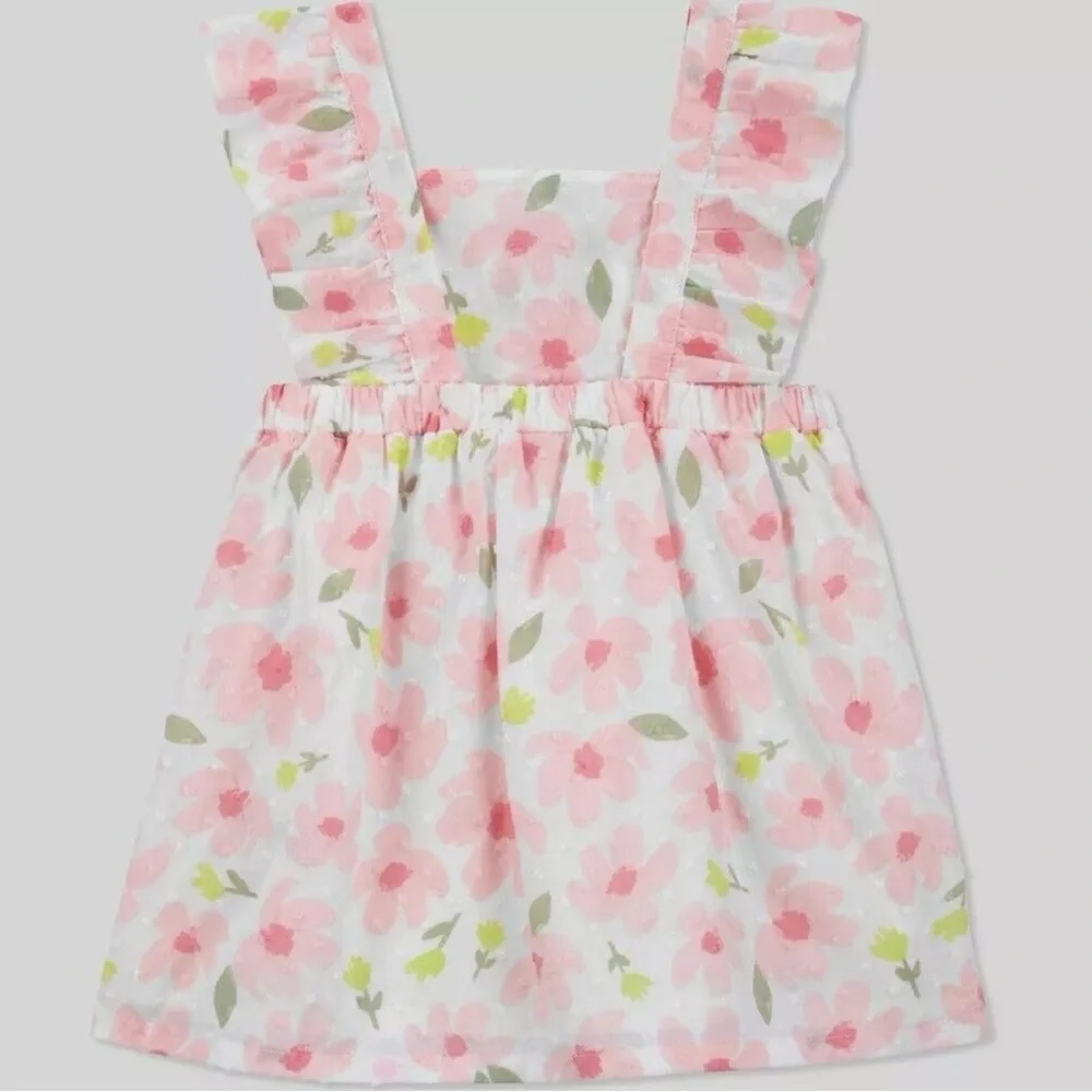 NWT Just One You by Carter’s Baby Girl Floral Dress & Diaper Cover Set 18M